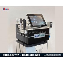 Máy Tecar trị liệu kết hợp xung kích và EMS